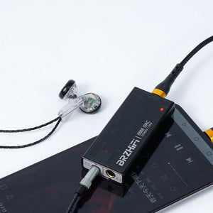 BRZHIFI KB3 Portable Headphone Amplifier HiFi CT7601+ES9039Q2M DAC Mobile Phone Amplifier