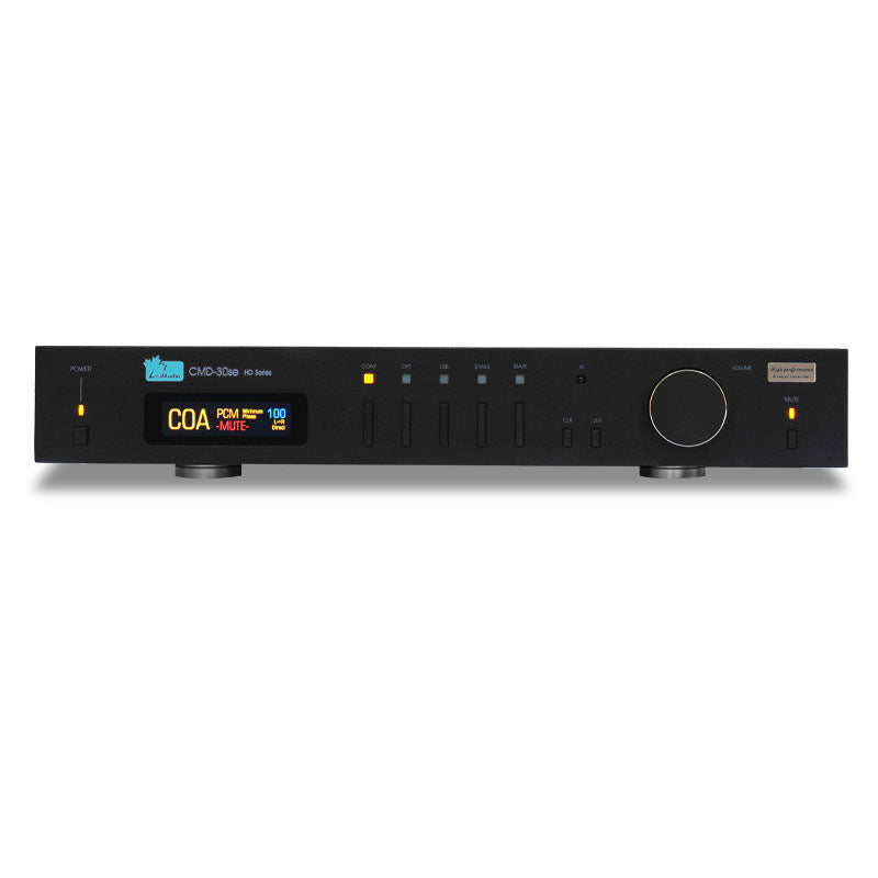 Leafaudio Black CMD-30SE OCXO ES9039PRO Audio Decoder PLL Clock + Noise Cancellation DAC (for Amanero USB Card)