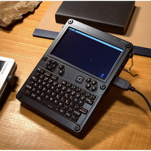 WiFi Version Uconsole Clockwork Development Board with 74-Key QWERTY Backlit Keyboard (with CM4 Core Board)