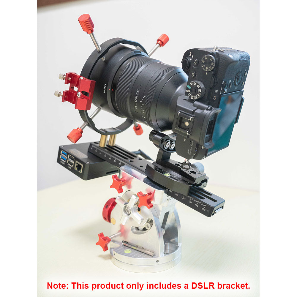 TeSeek Composition Version Astronomical Deep Sky Photography DSLR Camera Bracket with 220mm Vixen and Arca Dovetail Board