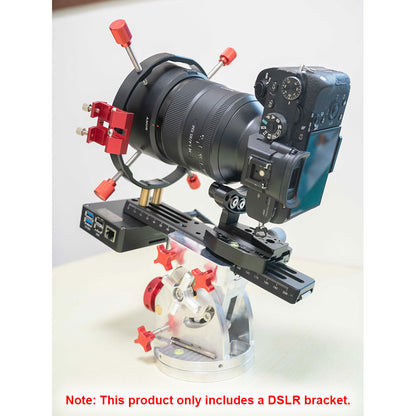 TeSeek Composition Version Astronomical Deep Sky Photography DSLR Camera Bracket with 220mm Vixen and Arca Dovetail Board