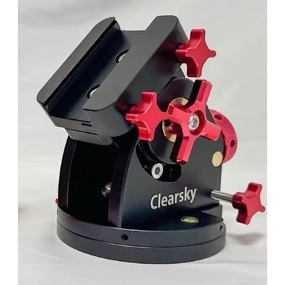ClearSky Black Astronomical Latitude Adjustment Base 40KG Load Capacity with VIXEN+Arca Dovetail Groove