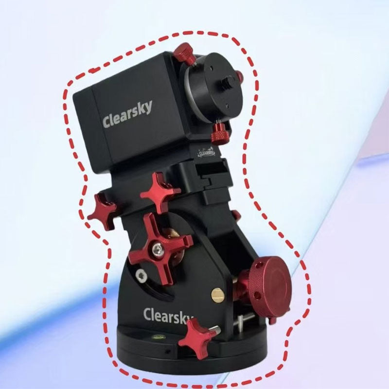 ClearSky CSM Lightweight 6KG High Load Capacity Harmonic Equatorial Mount Harmonic Reducer Driving with Latitude Adjustment Base
