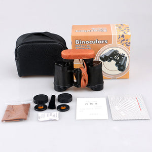 HD 62-Type Binocular 8X30 Full Metal Telescope Outdoor Rangefinder Multi-layer 30MM Objective Lens with PU Bag