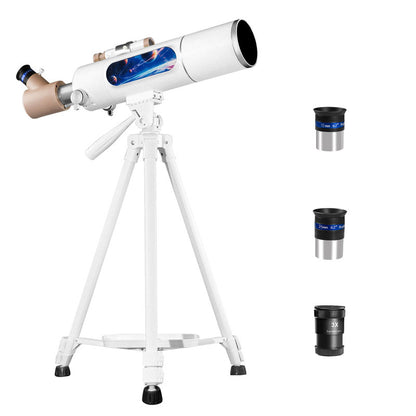 TeSeek 70400 New Upgraded Astronomical Telescope 70MM Aperture Monocular HD Large Screen Intelligent Stargazing