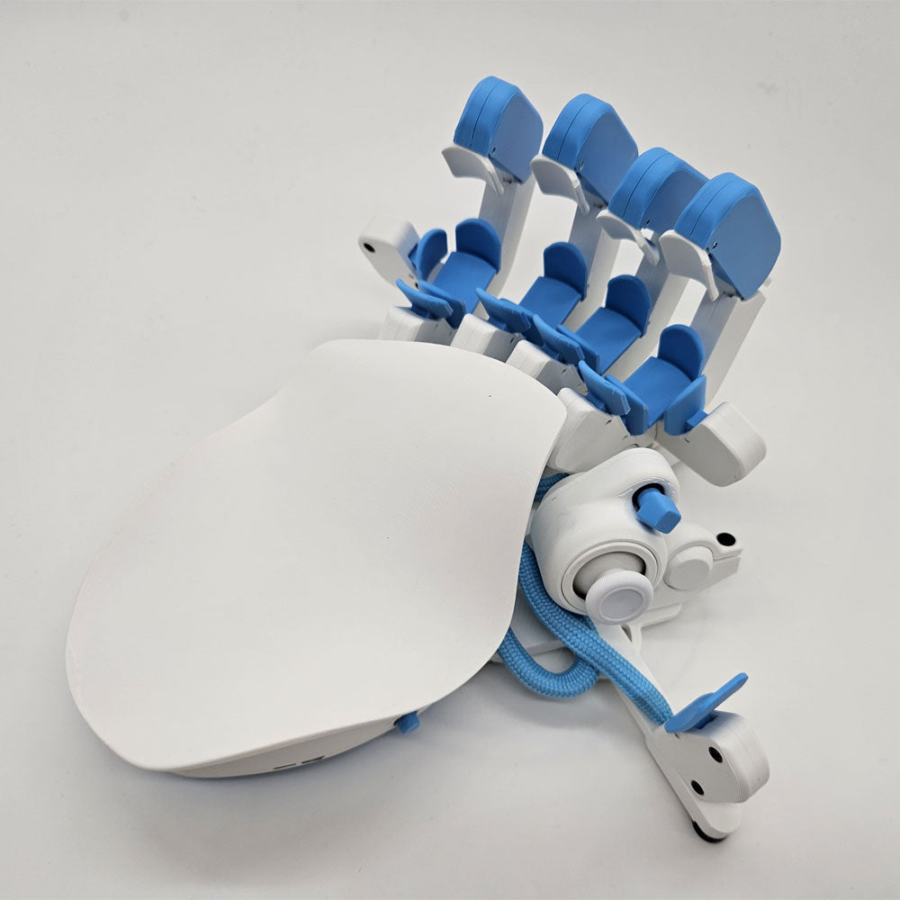 GameClaw Blue Ergonomic One-handed Keyboard 3D-Printed Customized Thumbstick Keyboard with 29 Programmable Buttons