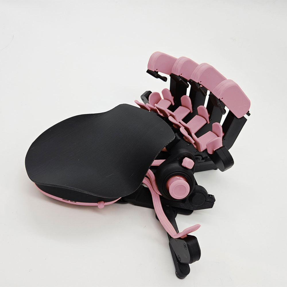 GameClaw Pink Ergonomic One-handed Keyboard 3D-Printed Customized Thumbstick Keyboard with 29 Programmable Buttons