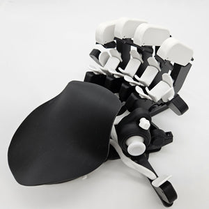 GameClaw White Ergonomic One-handed Keyboard 3D-Printed Customized Thumbstick Keyboard with 29 Programmable Buttons