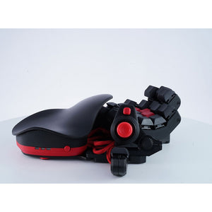 Red Left-handed Gaming Keyboard Ergonomic One-handed Mechanical Keyboard WASD Joystick for Valorant