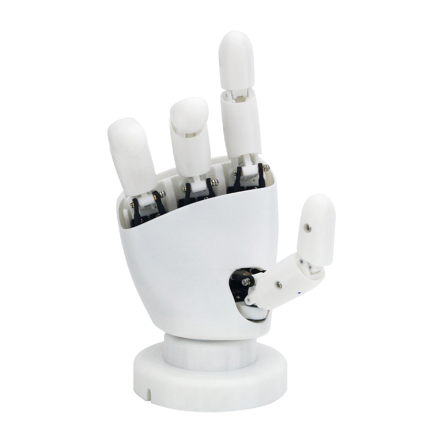 AmazingHand 8DOF 3D Printed Robotic Hand Open-Source Mechanical Hand (Right-Handed, PWM Motors)