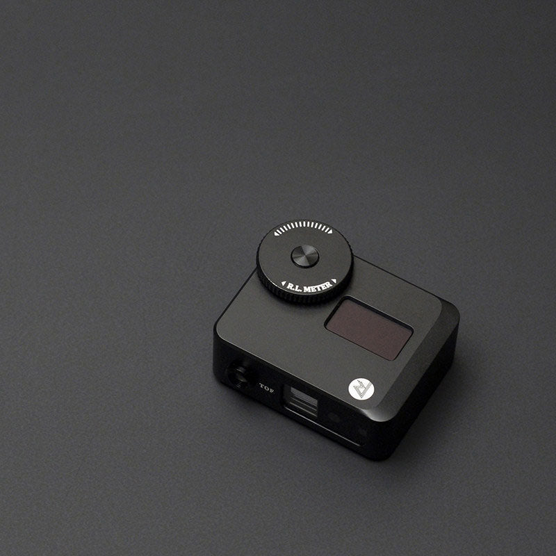 Black REFLX LAB Range Lux Light Meter Aluminum Alloy High Precision Range Meter Reflective Metering