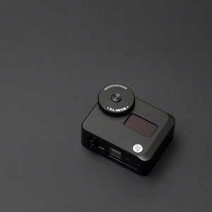 Black REFLX LAB Range Lux Light Meter Aluminum Alloy High Precision Range Meter Reflective Metering
