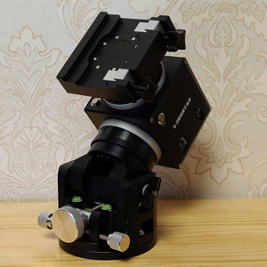 Black ZEESTAR X17 Harmonic Equatorial Mount 12KG Load Capacity with Vixen/LOSMANDY Dovetail Slot