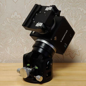 Black ZEESTAR X20 Harmonic Equatorial Mount 18KG Load Capacity with Vixen/LOSMANDY Dovetail Slot