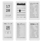 HamGeek M3 Portable E-Book Reader 3.7-inch Touch Screen E-Paper 10-Level Adjustable Backlight Clock E-Ink Display