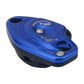 Camnal Blue Anti-panic Version Outdoor Descender 15KN 10-12mm Rope Climbing Lift Retarder High Altitude Operation Protector