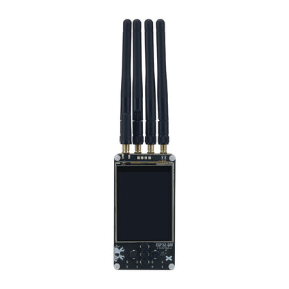 ESP32-DIV V2.0 WiFi+Bluetooth NRF24 RF Chip ESP32 Development Board Handheld Wireless Analysis and Testing Tool (Long Antenna)