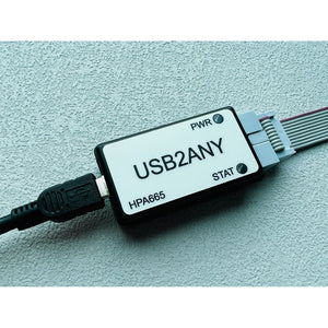 Original USB2ANY USB to IIC SPI Programmer USB ESD Protection Support LMX2820/LMX2594/LMX2595 for TI