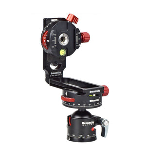 DreamSky Panoramic PTZ Ball Gimbal with L-Clamp and Indexing Table for Star Adventure Equatorial Mount