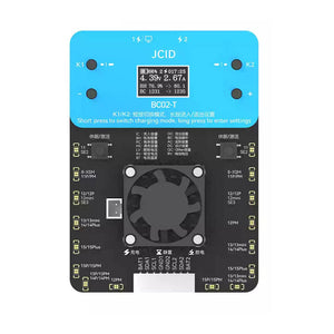 BC02-T Super Battery Cycler Dual Channel Cycling High Current Charge and Discharge Battery Cycle Meter for iPhone 11-15PM Repair