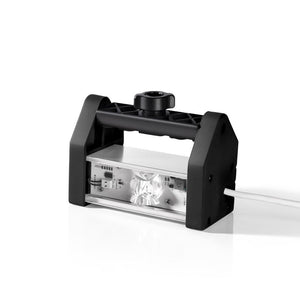 LED Spotlight 155-Degree Wide Angle Wall Polishing Lamp Leveling Tool Construction Acceptance Wall Flatness Checker (Black)