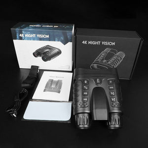 NV2185P 4K HD IR Full Color Night Vision Camera 350M Laser Ranging 8X Digital Zooming Compass Night Vision Binocular