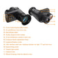 NV4500 Portable HD Day and Night Use Head-mounted IR Night Vision Monocular 400M Long Range Tactical Telescope