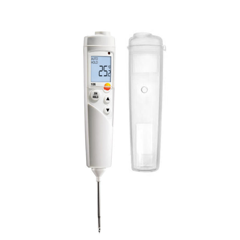 Original Testo106 -50 to 275 Celsius Degree Waterproof Handheld Food Thermometer LCD Temperature Detector