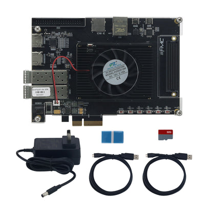 PZ-K7325T-FH-KFB Kintex7 325T FPGA Development Board XC7K325T-2FFG900I Onboard JTAG Downloader