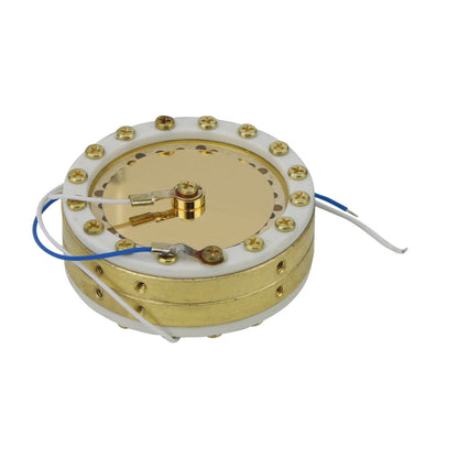 U87 Condenser Mic Capsule 34mm Double-sided Pure Gold Diaphragm -36±2dB Sensitivity for Live Streaming and Recording