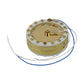 U87 Condenser Mic Capsule 34mm Double-sided Pure Gold Diaphragm -36±2dB Sensitivity for Live Streaming and Recording
