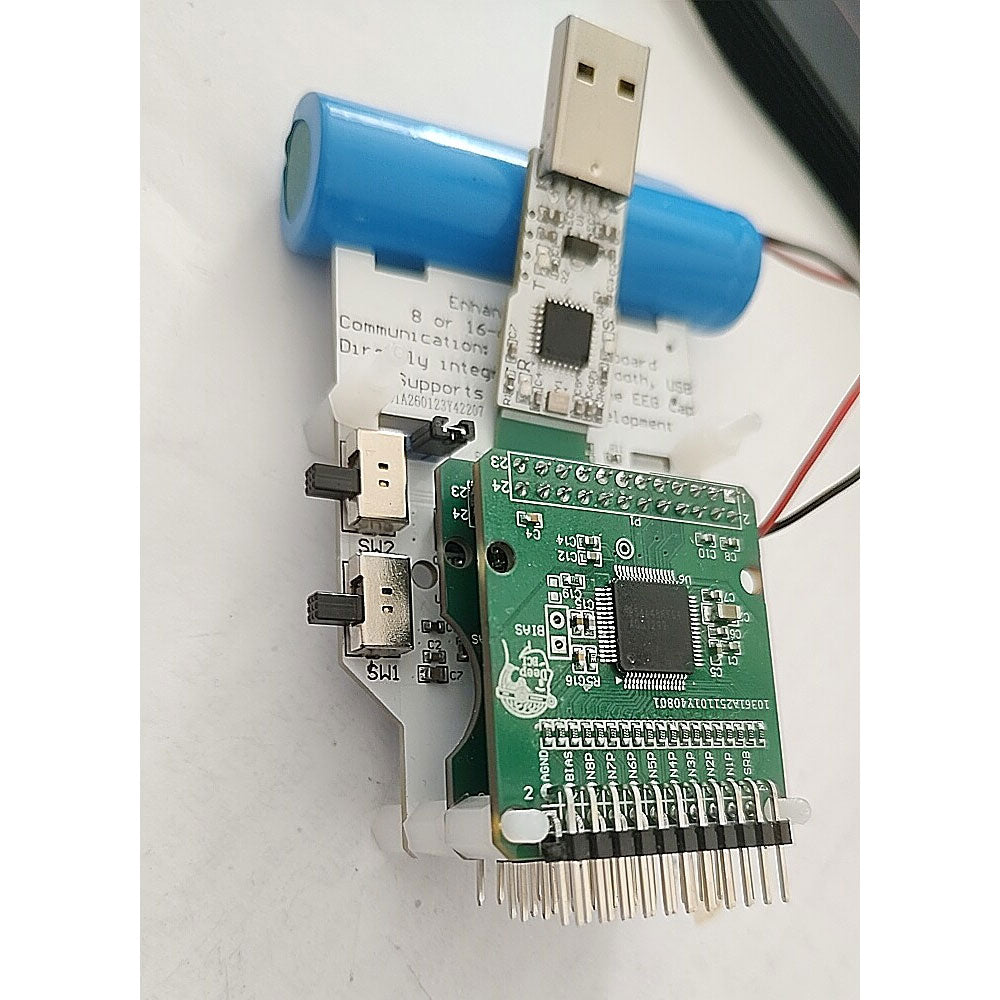 GeekBCI 16-Channel Enhanced OpenBCI Bluetooth WiFi Brain Computer Interface Development Board with USB Dongle for Ar-duino