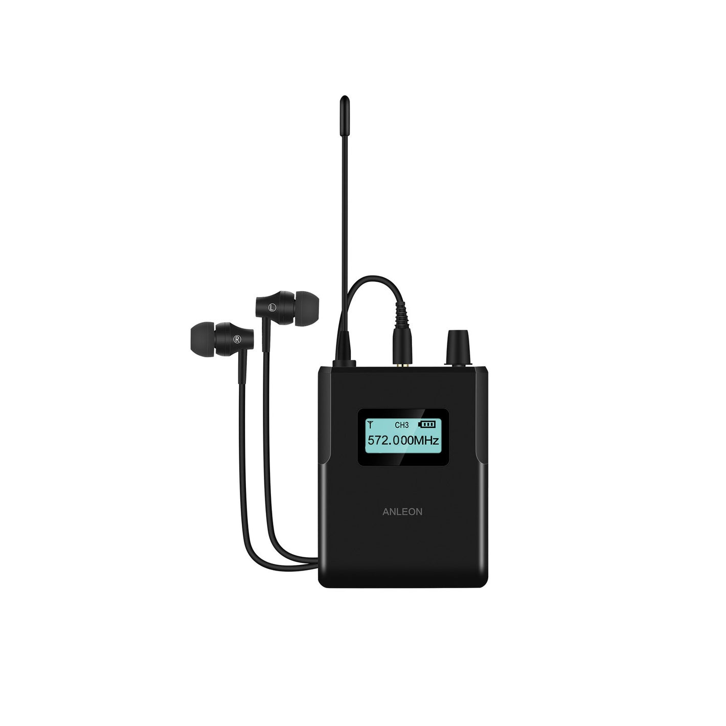 ANLEON S2D 640-676MHz Stereo Digital In-Ear Wireless Monitor System with 36 Selectable Channels (1PCS Receiver)