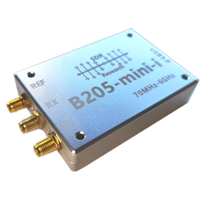 HamGeek USRP B205-mini-i 50MHz-6GHz SDR Software Defined Radio RF Development Board + Metal Shell Compatible with Opensource UHD