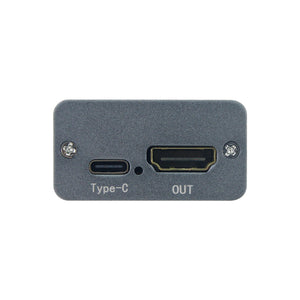 3840x2160P30 USB Camera to HDMI-compatible Converter Support for Action4/Action5/Insta360/Pocket3