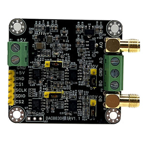 DAC8830 High Precision 16-Bit Dual Channel Voltage Output Digital To Analog Converter Module 0-5V 0-10V +/-10V