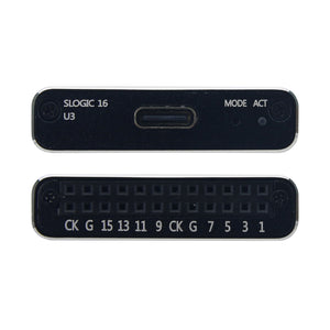 Sipeed SLogic16U3 Advanced Kit Mini 16-Channel Ultra High Speed USB3.0 Logic Analyzer 800M Sampling Rate