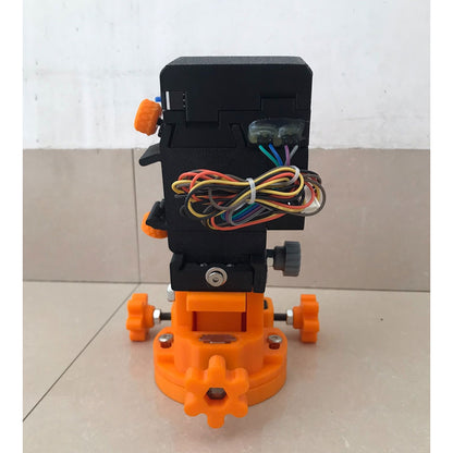 TeSeek Nano Light Pocket Portable Equatorial Mount with Latitude and Longitude Adjustment Base Based on Opensource for Ar-duino