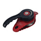 Red ASAT RD2 Unidirectional Brake Pulley Type Descender Lift Retarder 30-150KN Industrial Rope Climbing Accessory