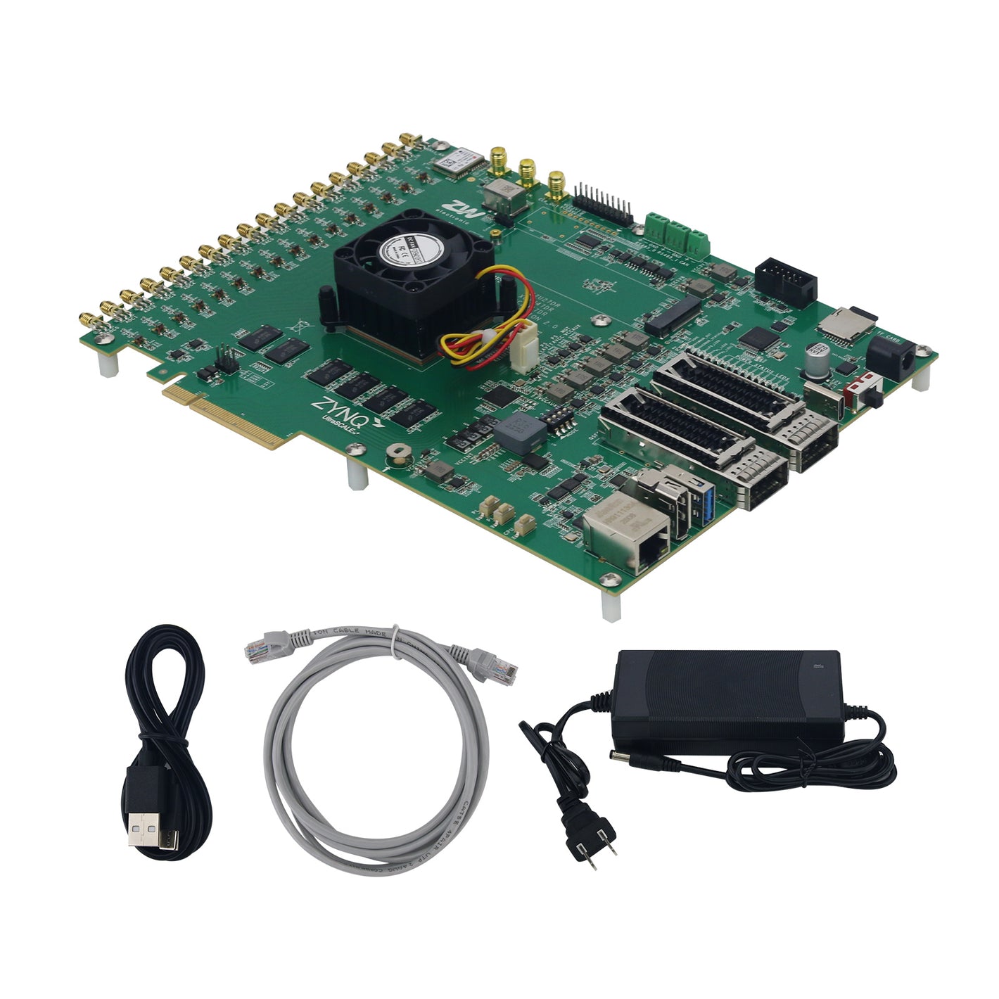 XCZU27DR RFSOC PCIE RF Wireless Development Board for ZYNQ Onboard GNSS Module Support PPS Output