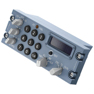 WINCTRL A3XX TCAS/ATC Panel Flight Game Simulator Panel with Multi-Stage Rotary Switches Support for X-Plane MSFS