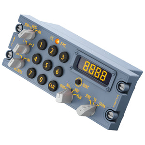 WINCTRL A3XX TCAS/ATC Panel Flight Game Simulator Panel with Multi-Stage Rotary Switches Support for X-Plane MSFS