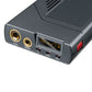 xDuoo Grey XD05T Portable Electronic Tube Audio Decoder Headphone Amplifier 4.4 Full Balanced Vacuum Tube
