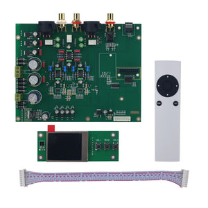 Tuning Version Dual ES9038Q2M DAC Audio Decoder HiFi Coaxial PCM384K DSD128 Decoder Board Kit with TFT Screen