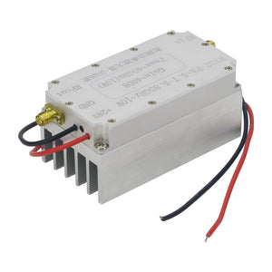 5.7-5.85GHz 10W RF Power Amplifier Module 40dB High Gain Amplifier SMA Female Connector with Heatsink