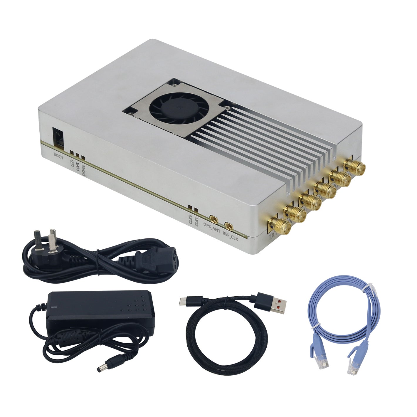 XC7Z100+ADRV9371 Development Board Onboard GPS Module with CNC Shell Support for ADI IIO Oscilloscope