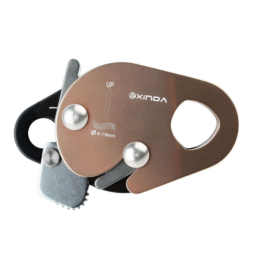 XINDA XD-Q9601 Outdoor Rock Climbing Fall Arrester 22KN Rapid Descending Anti-fall Protector for 8-13MM Ropes