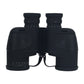 Black 10x50 Navigation LED Compass Binocular Waterproof and Antifog ED Telescope 10X IR Rangefinder Binocular