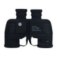 Black 10x50 Navigation LED Compass Binocular Waterproof and Antifog ED Telescope 10X IR Rangefinder Binocular