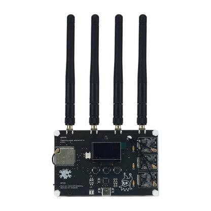 RF-Clown V2 Opensource Wireless Security Tester Bluetooth WiFi Jammer 3xGT24 Mini RF Module with 0.96-Inch OLED
